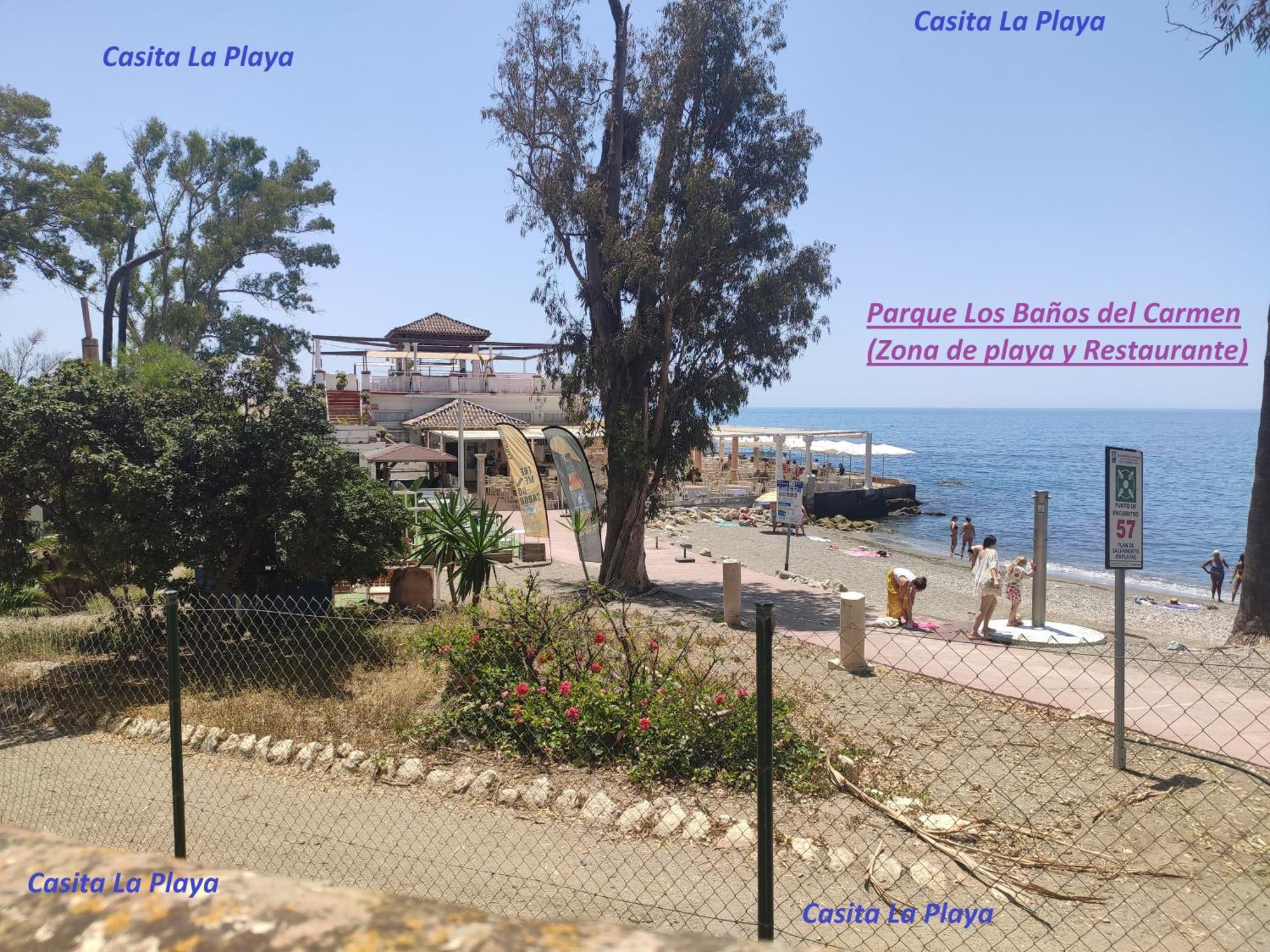 マラガCasita La Playaアパートメント エクステリア 写真